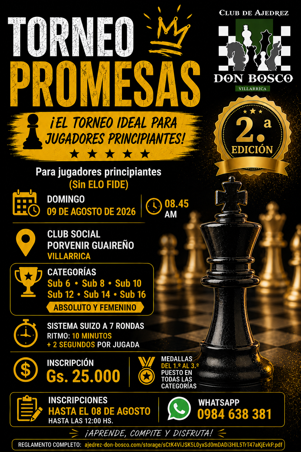 ¡Llega la 2.ª Edición del Torneo Promesas! 